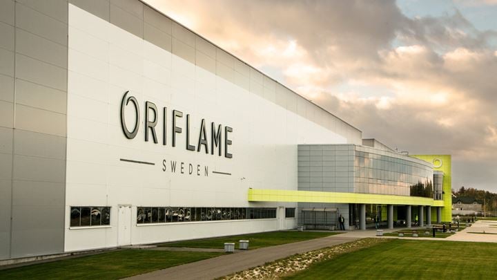 Oriflame production site from outside