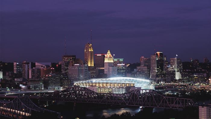 Paul Brown Stadium in Cincinnati. Photo: Tim Griffith