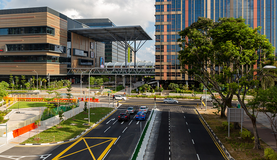 Paya Lebar Quarter is a mixed-use development close to Singapore’s CBD