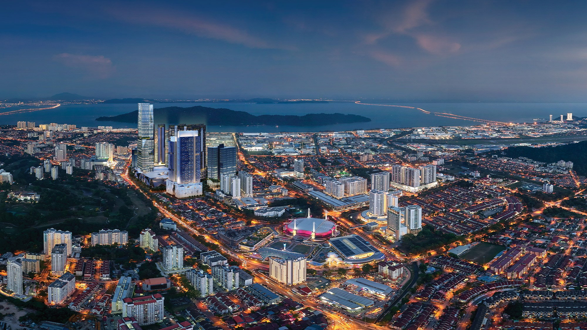 Penang International Commercial City © Hunza Group