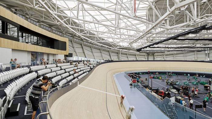 Queensland State Velodrome, a venue for the 2018 Commonwealth games. Photo: Christopher Frederick Jones