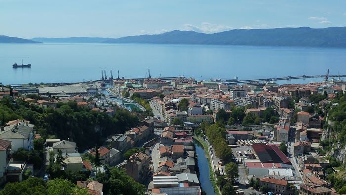 View of Rijeka city. Image: Moarplease, Flickr