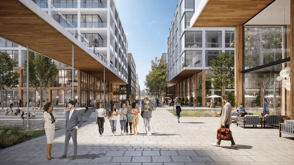 Schiphol’s new urban development blends rural tranquillity with bustling city life.