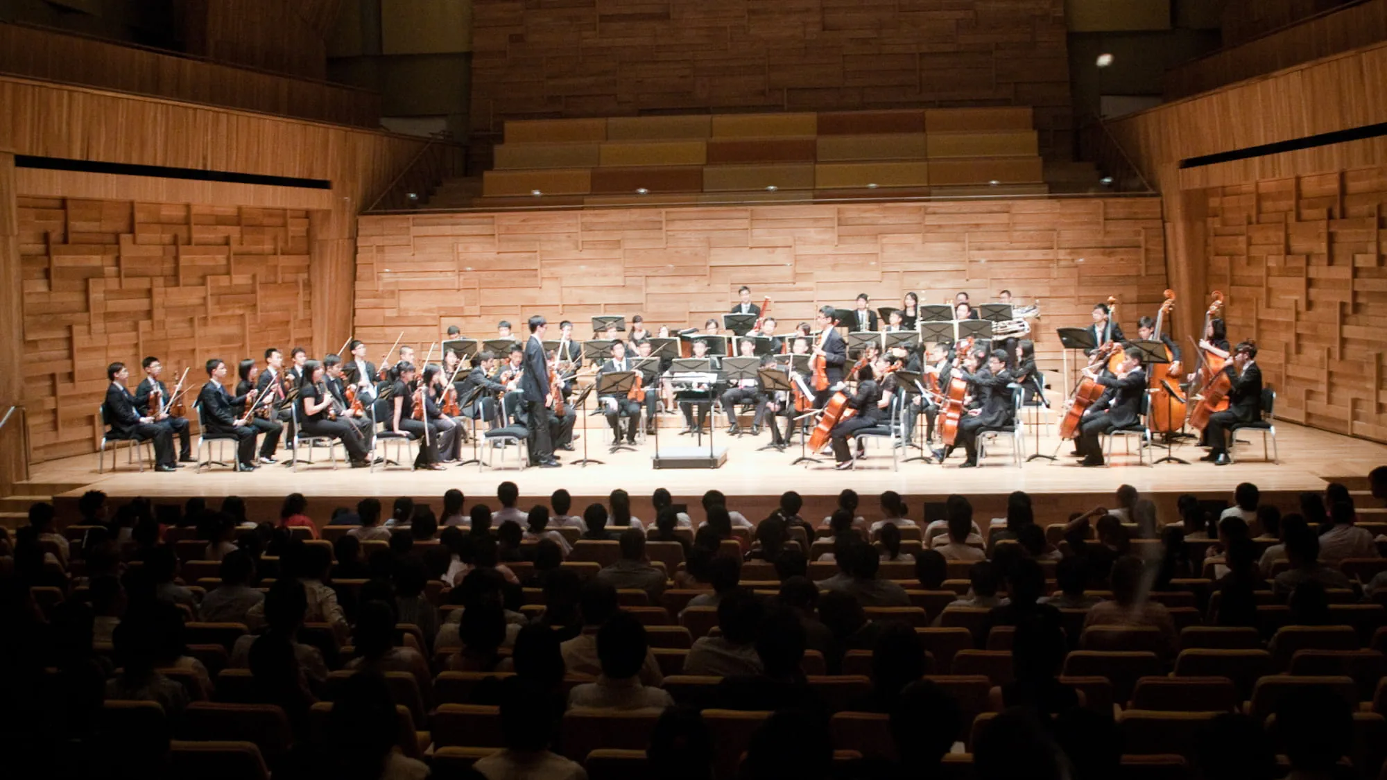 Orchestral performace at Singapore SOTA