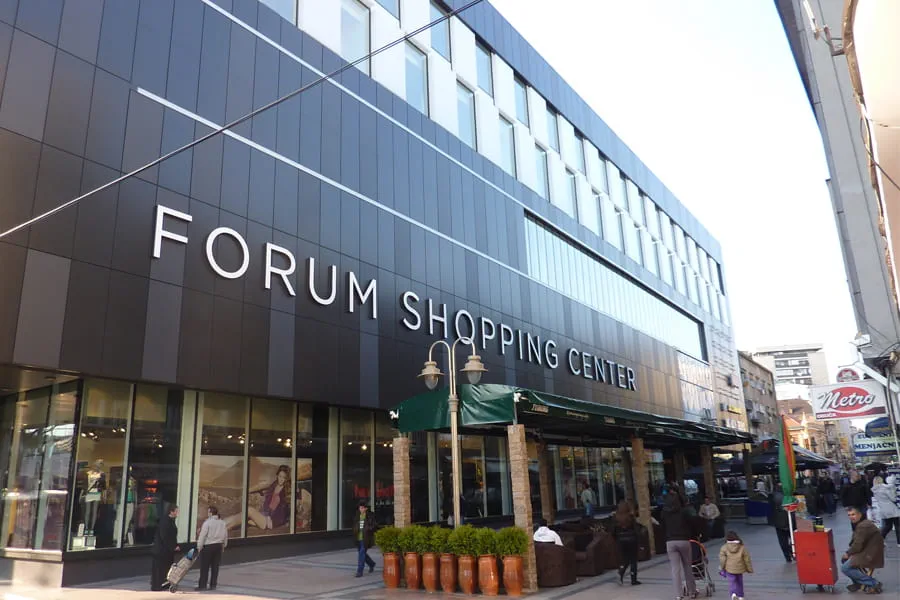 Shopping Mall Forum is located in the old, pedestrian zone of Niš, city in southern Serbia.
