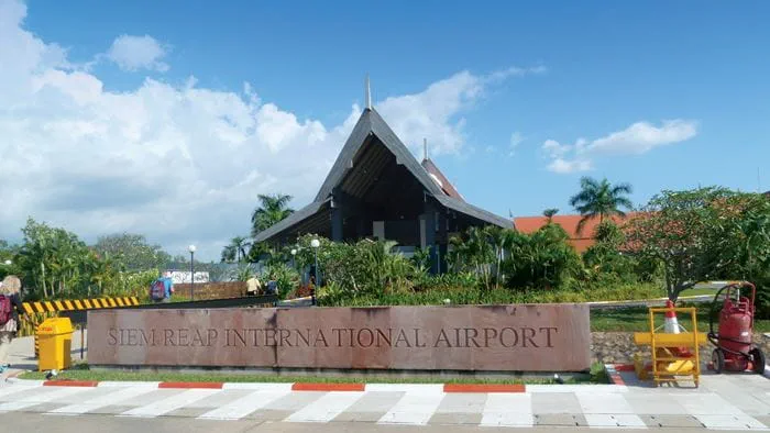 Exterior of Siem Reap International Airport