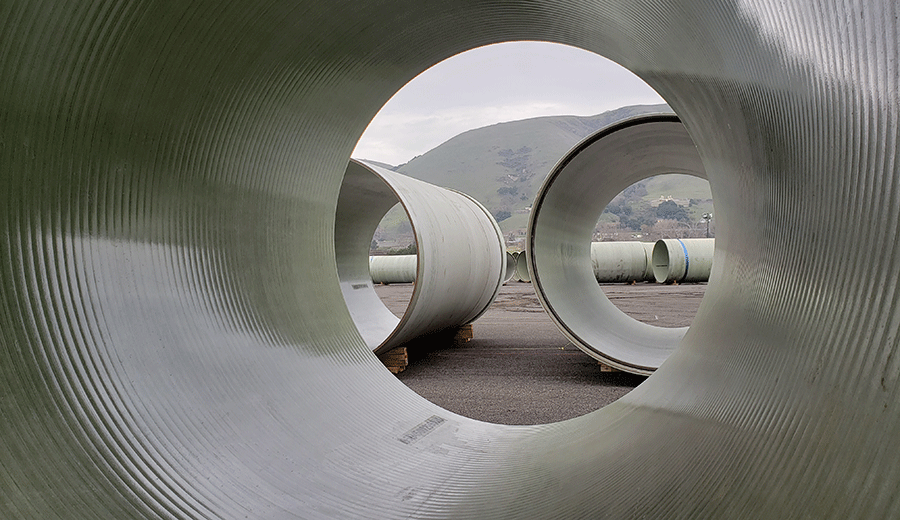 view of pipeline interior