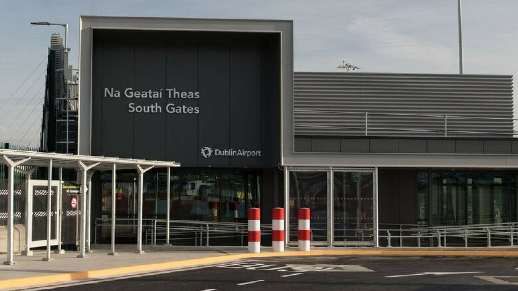 Exterior of South Gates building at Dublin Airport