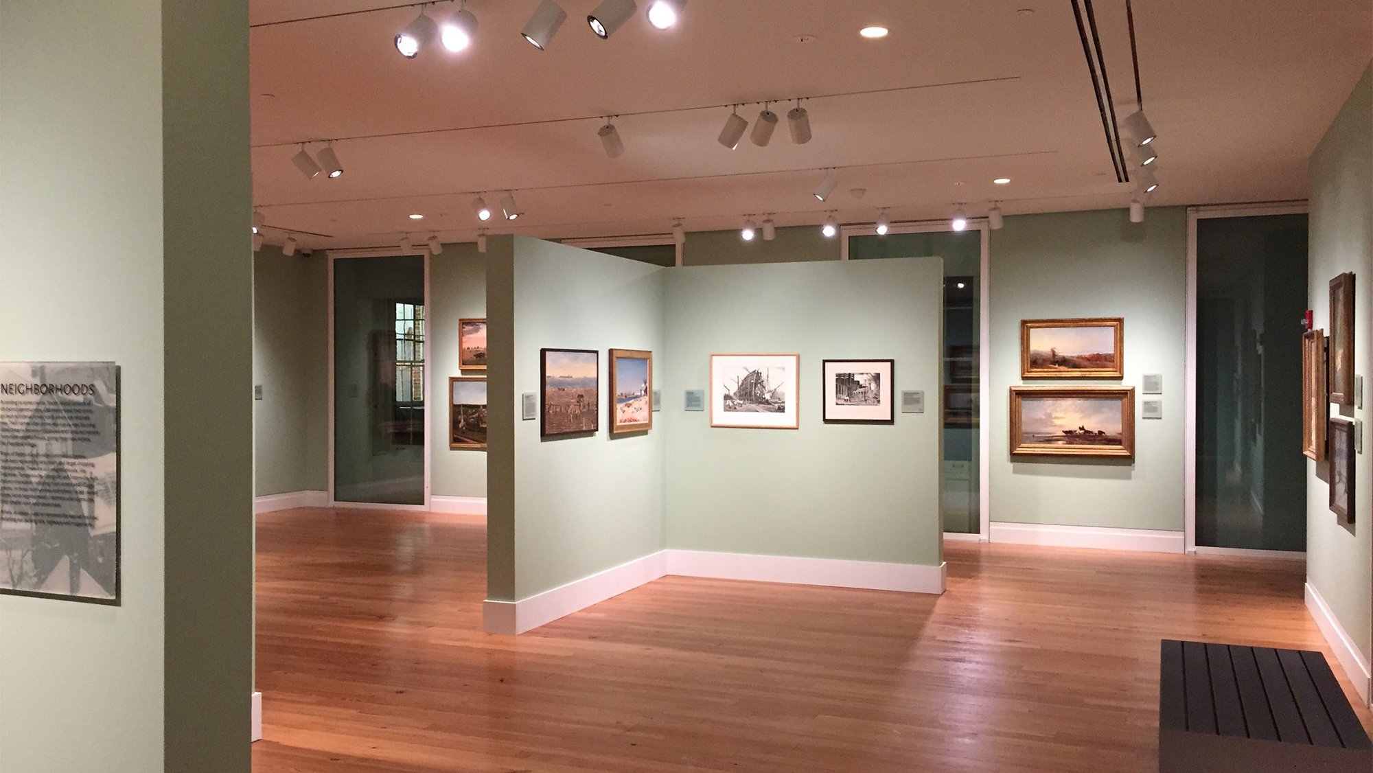 The interior of the new space at Staten Island Museum.