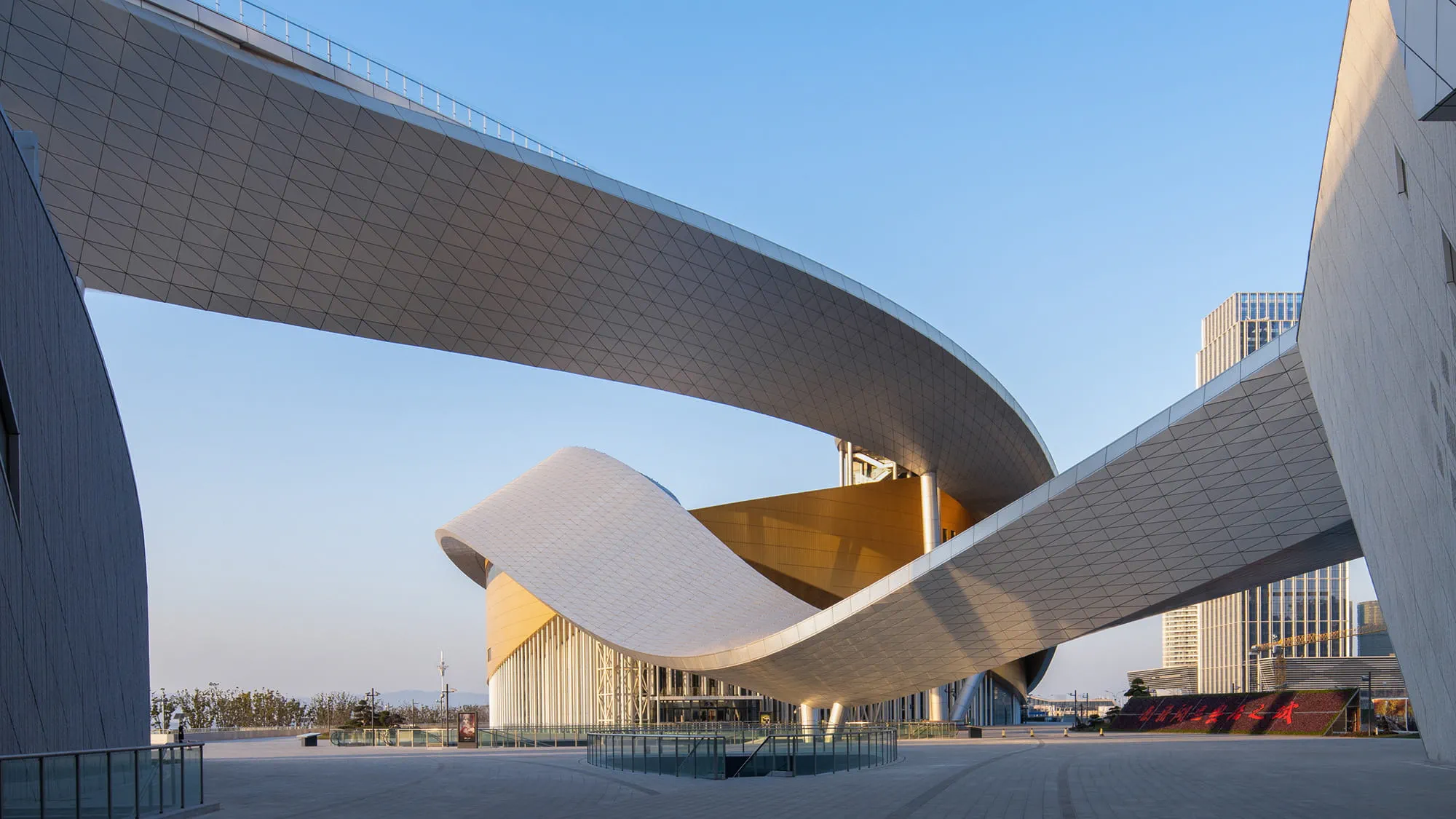Suzhou Bay Cultural Centre  (c) Chen Xudong Architecture Photography
