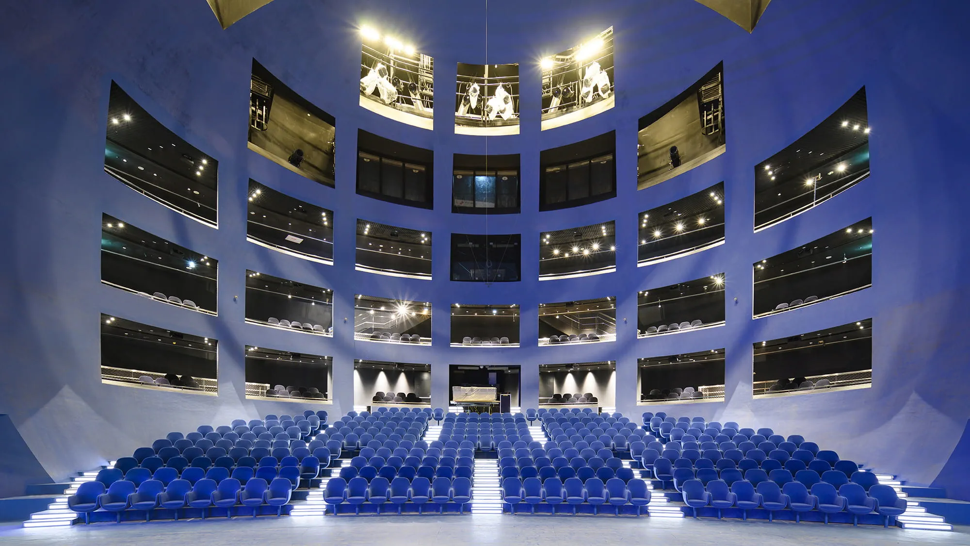 Each theatre can be used independently or in combination
