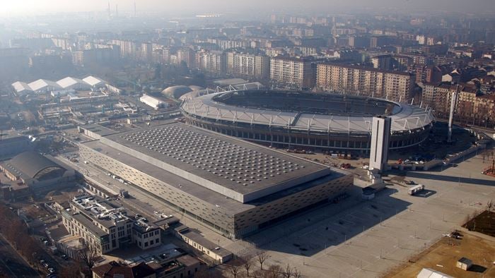 Turin 2006 ice hockey stadium