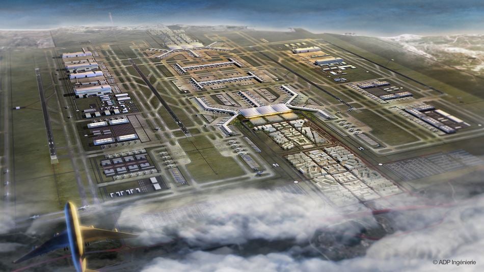 Turkish Airlines alone will have around ten different maintenance and operational buildings on site with a total footprint of 700,000 m².