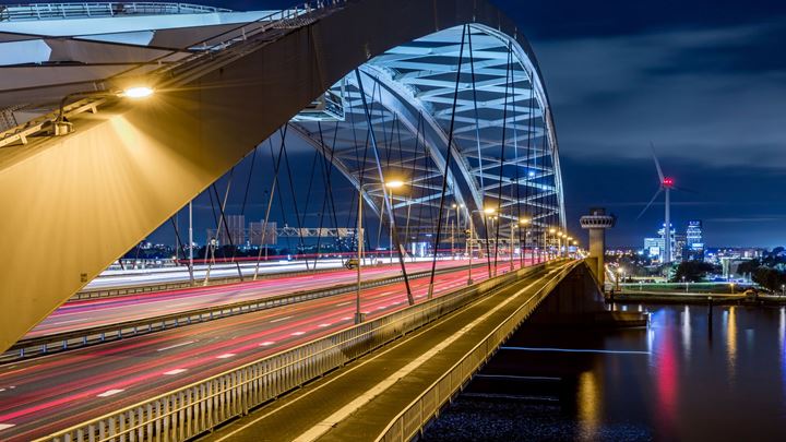 Van Brienenoord Bridge, Rotterdam