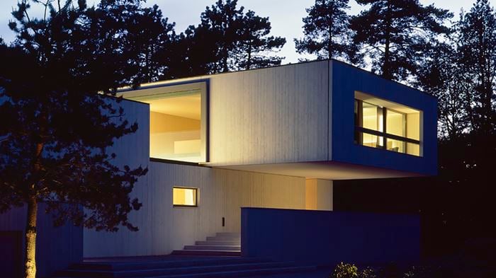 Villa of visual concrete