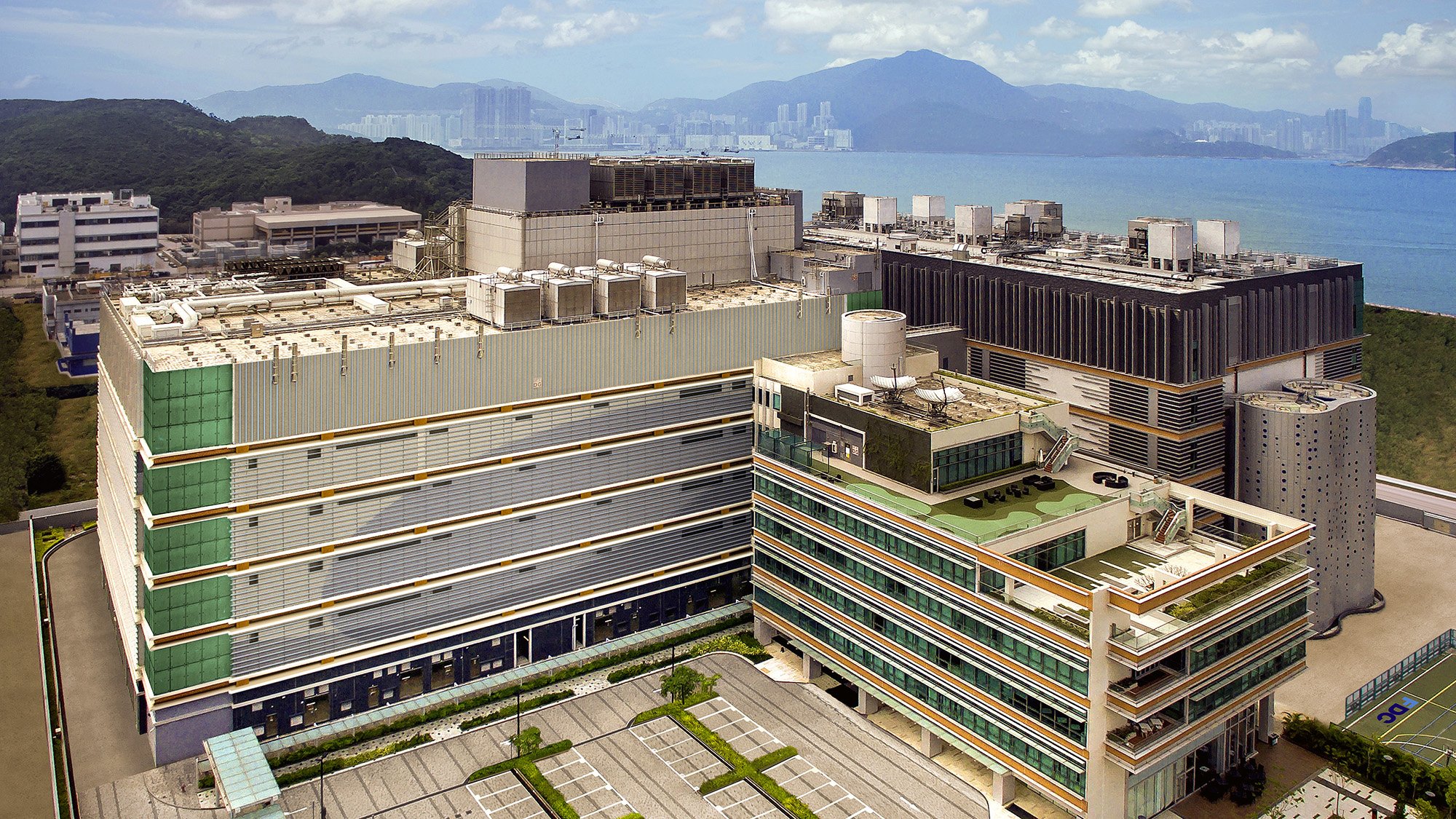 Arial view of NTT Financial Data centre 2 (wonder 9) ©NTT Communication Corporation