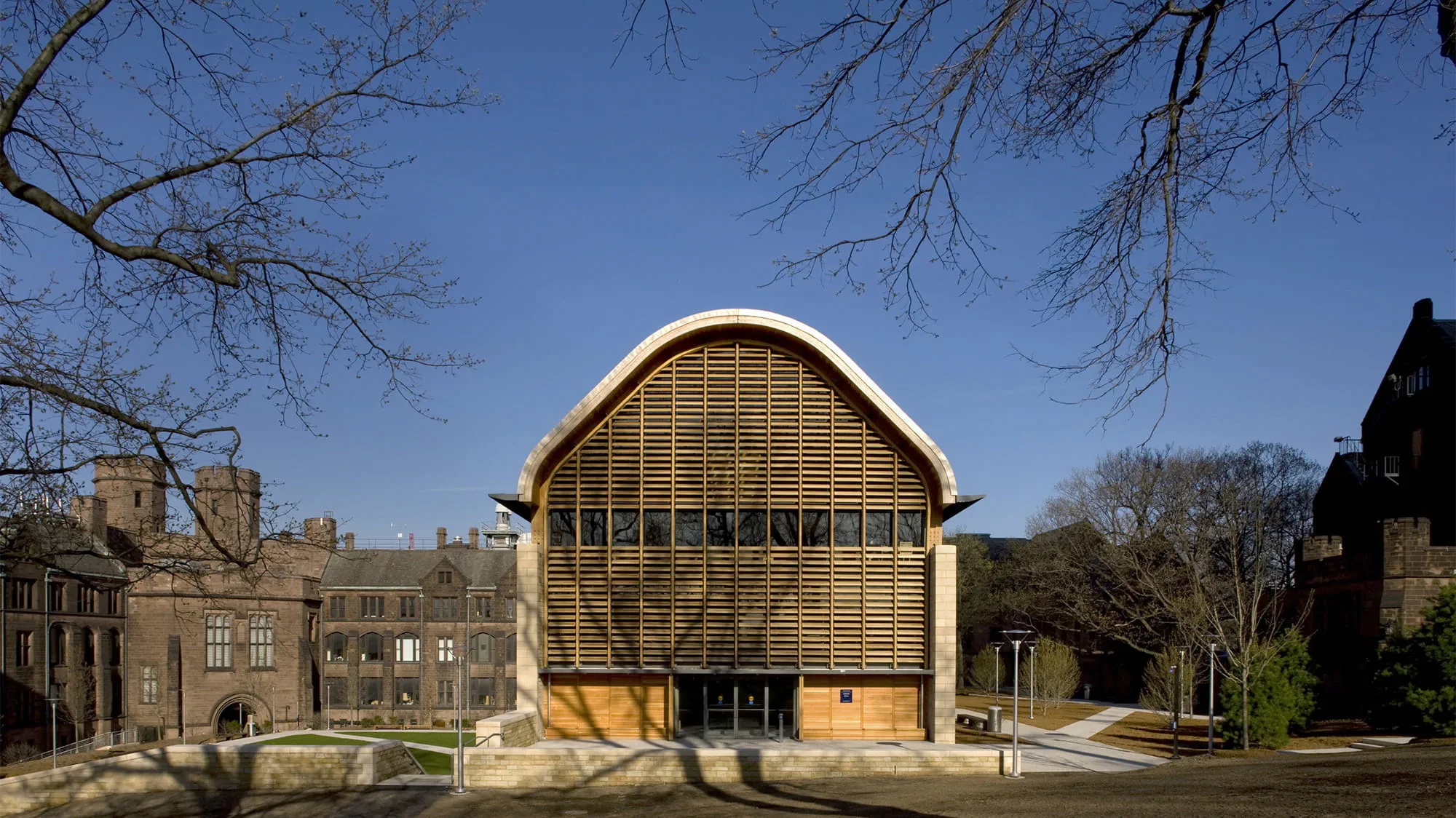 The new building for the School of Forestry and Environmental Studies at Yale University. Photo: Morley Von Sternberg