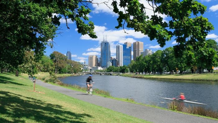 Melbourne by the Yarra © iStock