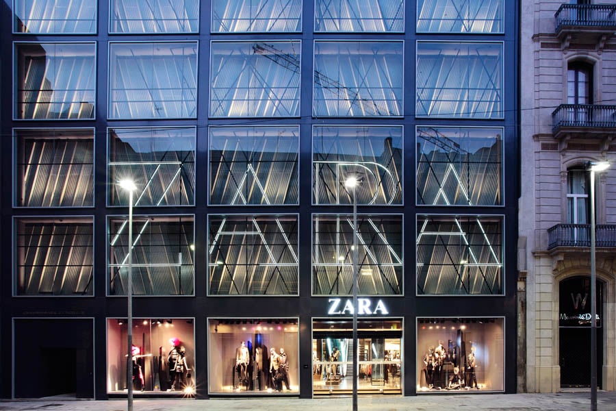 Zara Portal de l'Àngel is the first store in Spain to obtain a LEEDTM CI Gold certification. 