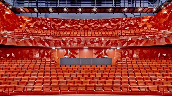 Red theater hall