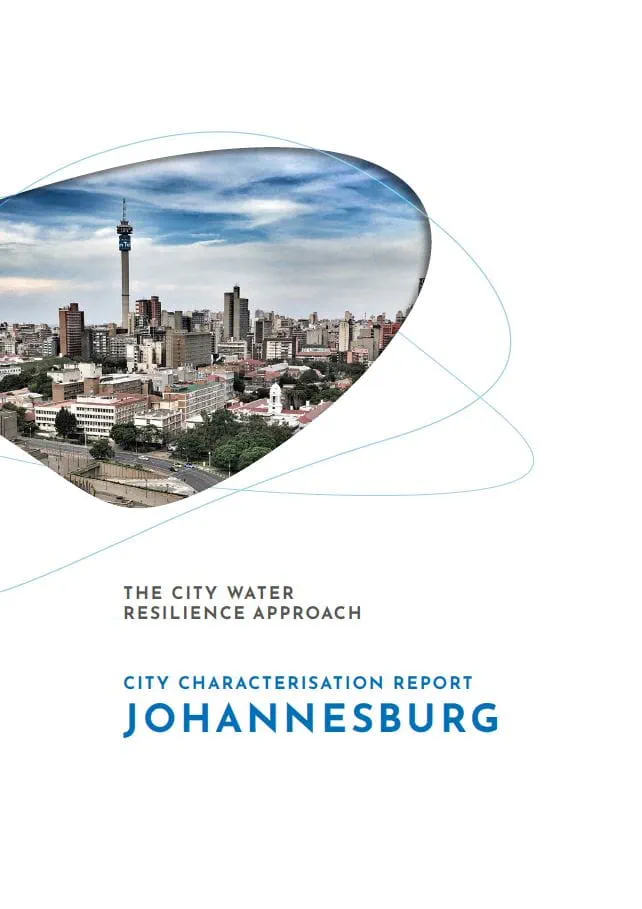 City water resilience approach Johannesburg cover