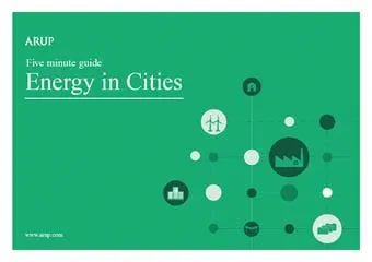 Five minute guide to energy in cities