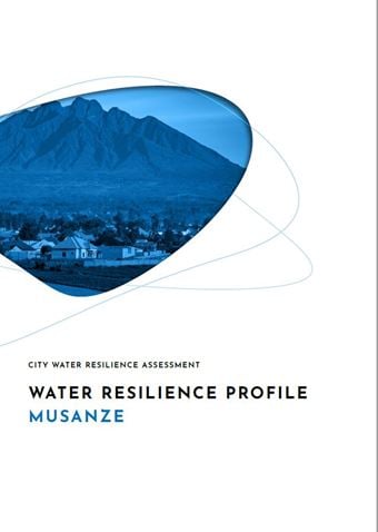 Musanze resilience report cover