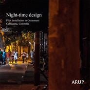 Cover of night-time design. Credit: Arup