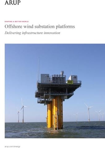 Offshore wind substation platform