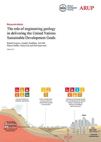 The role of engineering geology in delivering the United Nations Sustainable Development Goals