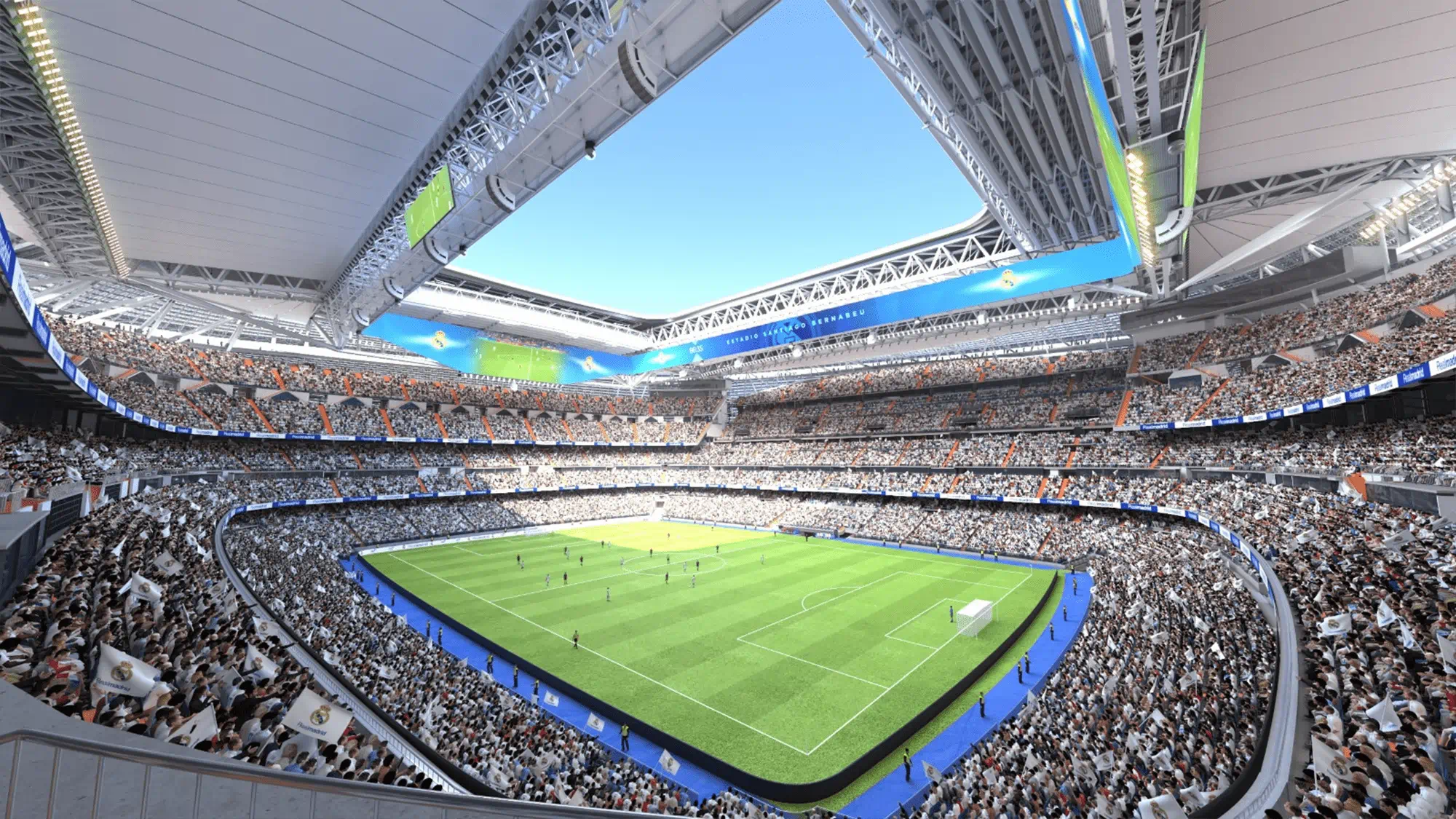 Rehabilitación del Santiago Bernabéu, el emblemático estadio de fútbol  proyectado hacia el futuro - Arup