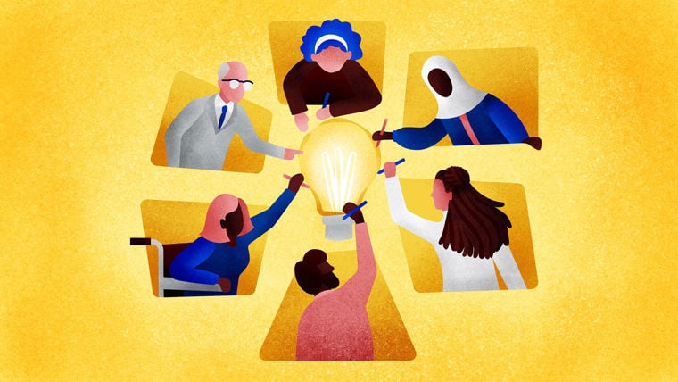 A group of people in clothing.