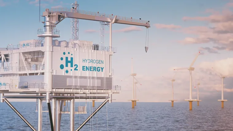 Offshore hydrogen energy facility