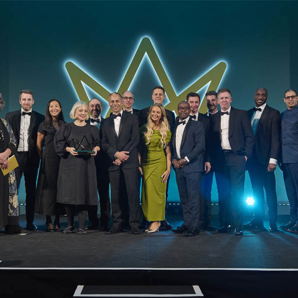 A group of people posing for a photo.