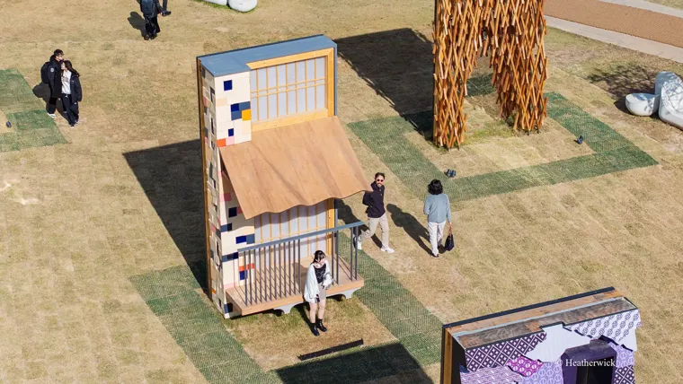 Aerial view of Arup’s ‘High Rise Hanok’