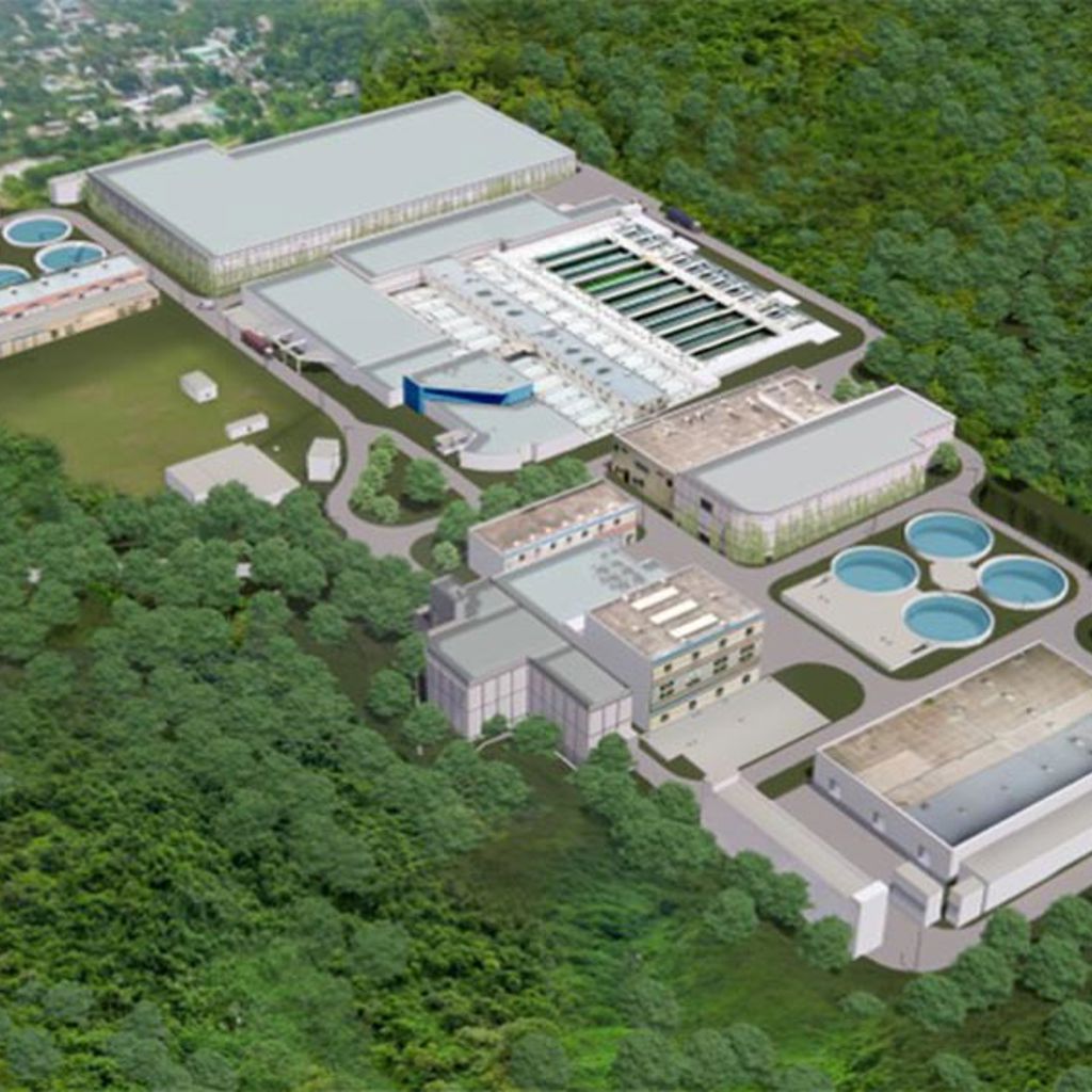 Ngau Tam Mei Water Treatment Works extension