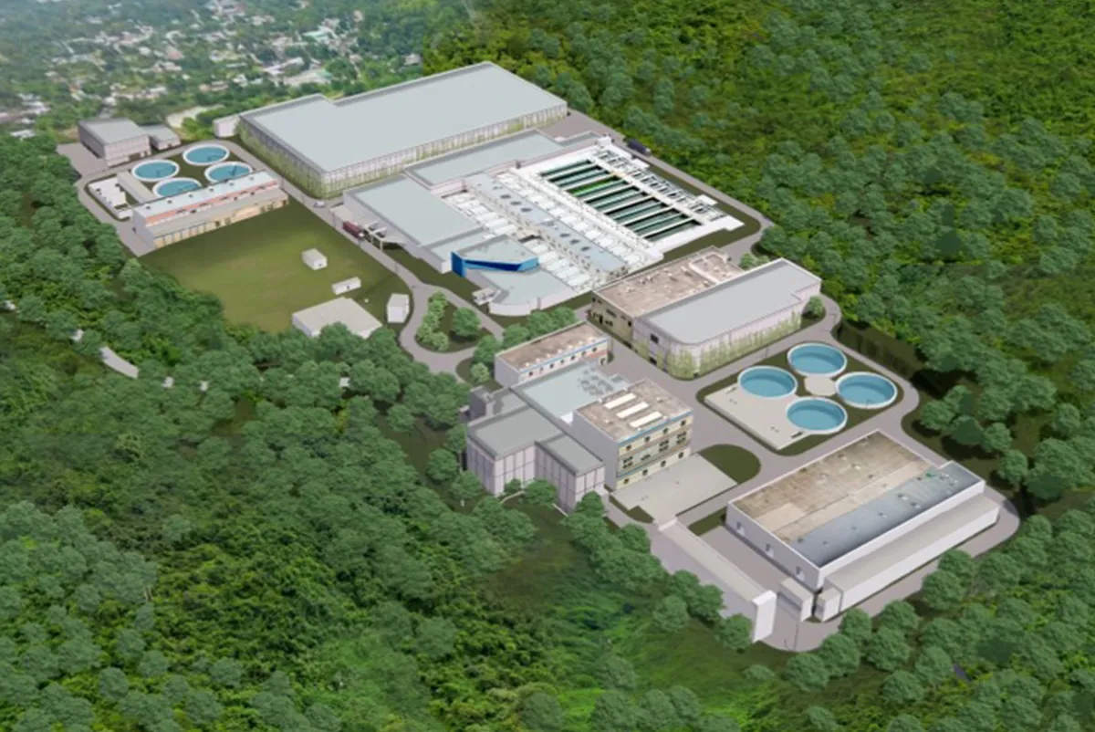Ngau Tam Mei Water Treatment Works extension