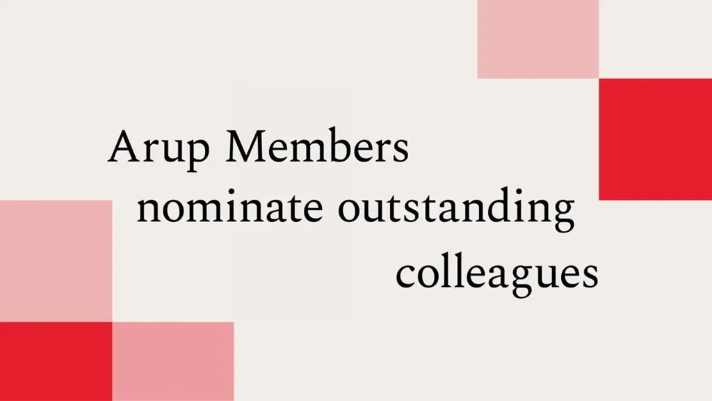 Arup Fellows announcement video 2026