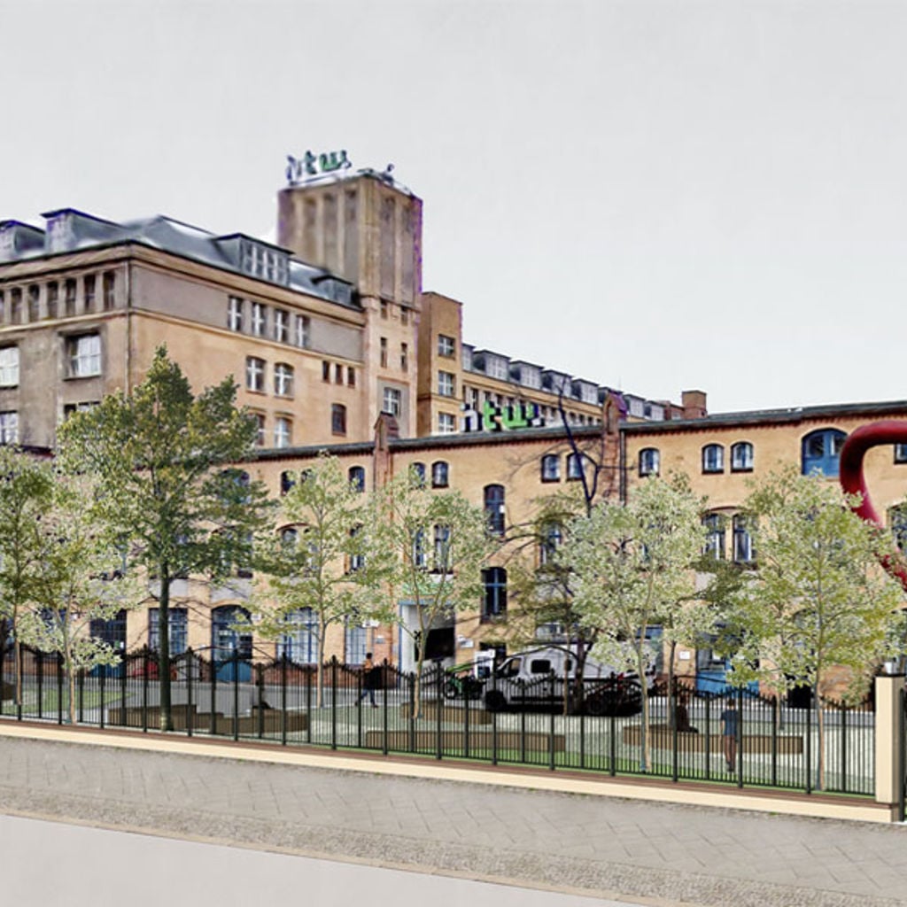 Der neu gestaltete HTW-Campus.