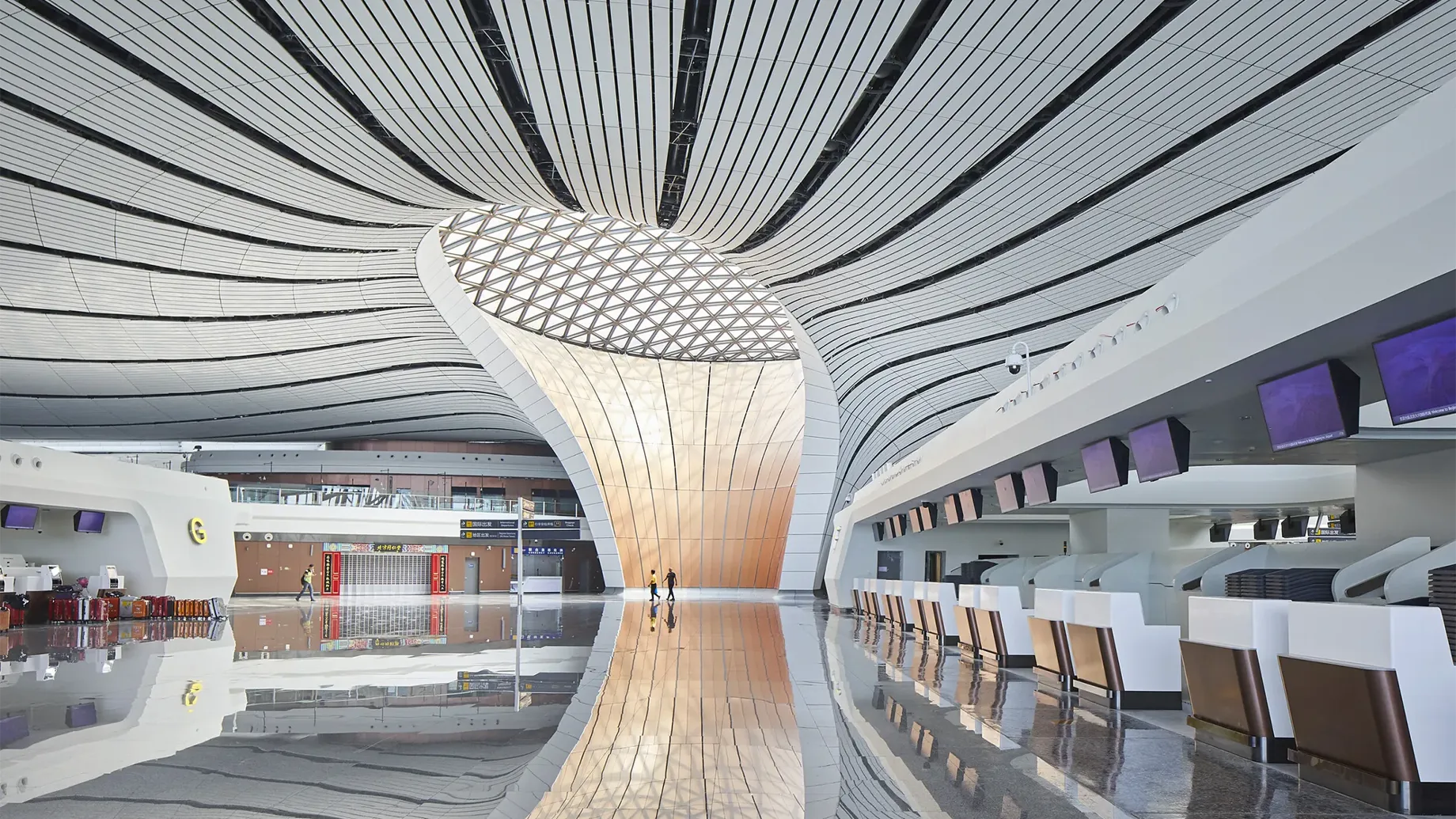 Beijing Daxing International Airport (c) Hufton Crow