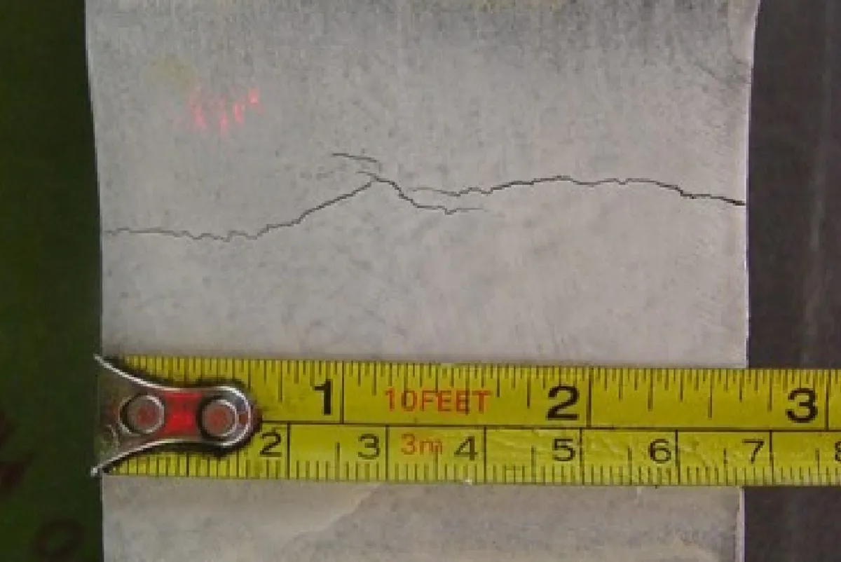 A yellow measuring tape.