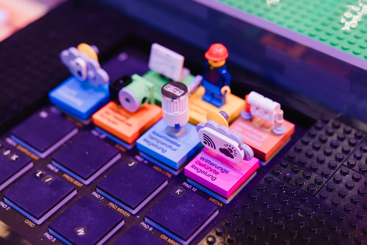 A close-up of a game board.