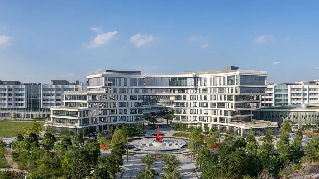 The Hong Kong University of Science and Technology (Guangzhou) campus main entrance ©Zhang Chao