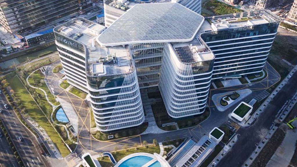Innovent global R&D centre from the air