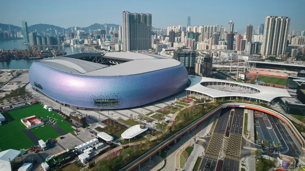 Kai Tak redevelopment with Kai Tak Stadium in focus