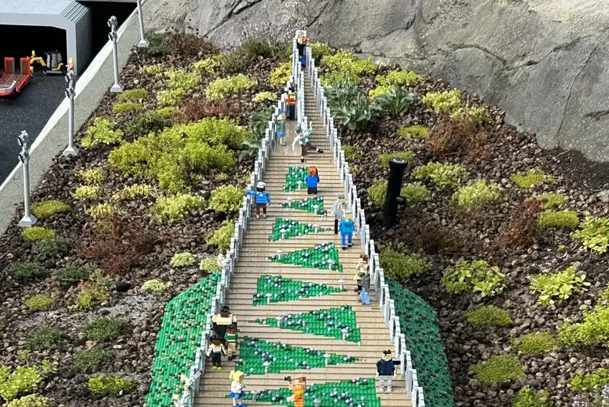 LEGO model of Pilen