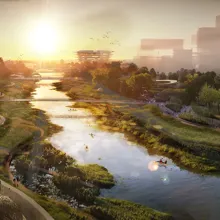 Qianwan Park rendering