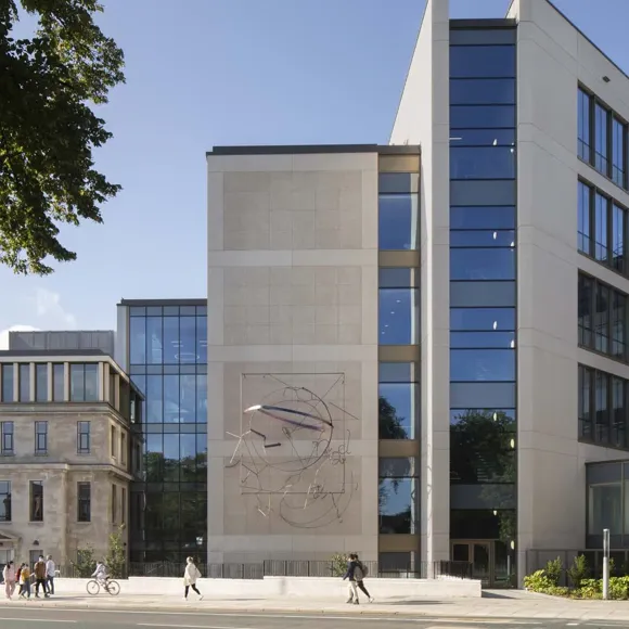 Exterior view of the Sir William Henry Bragg Building