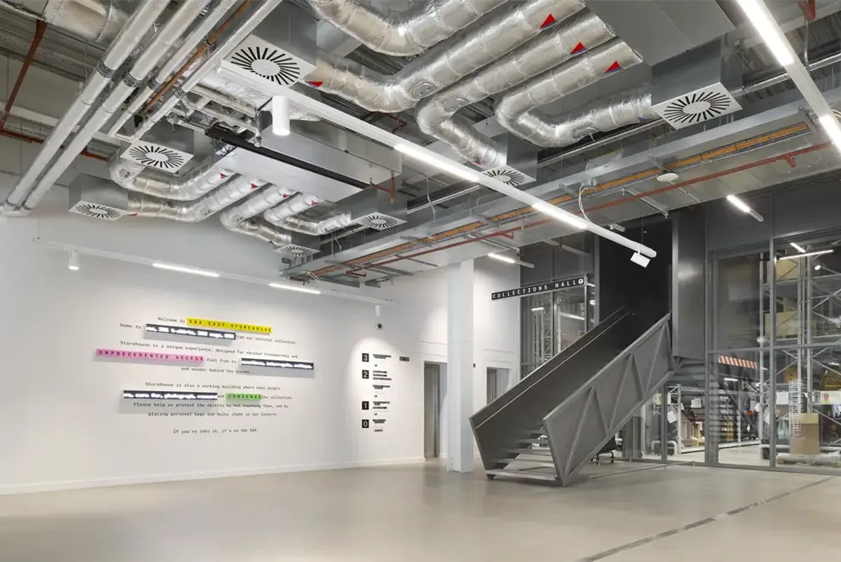 A model of a space ship.