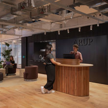 Interior of Arup's Perth office. Credit: Hames Sharley